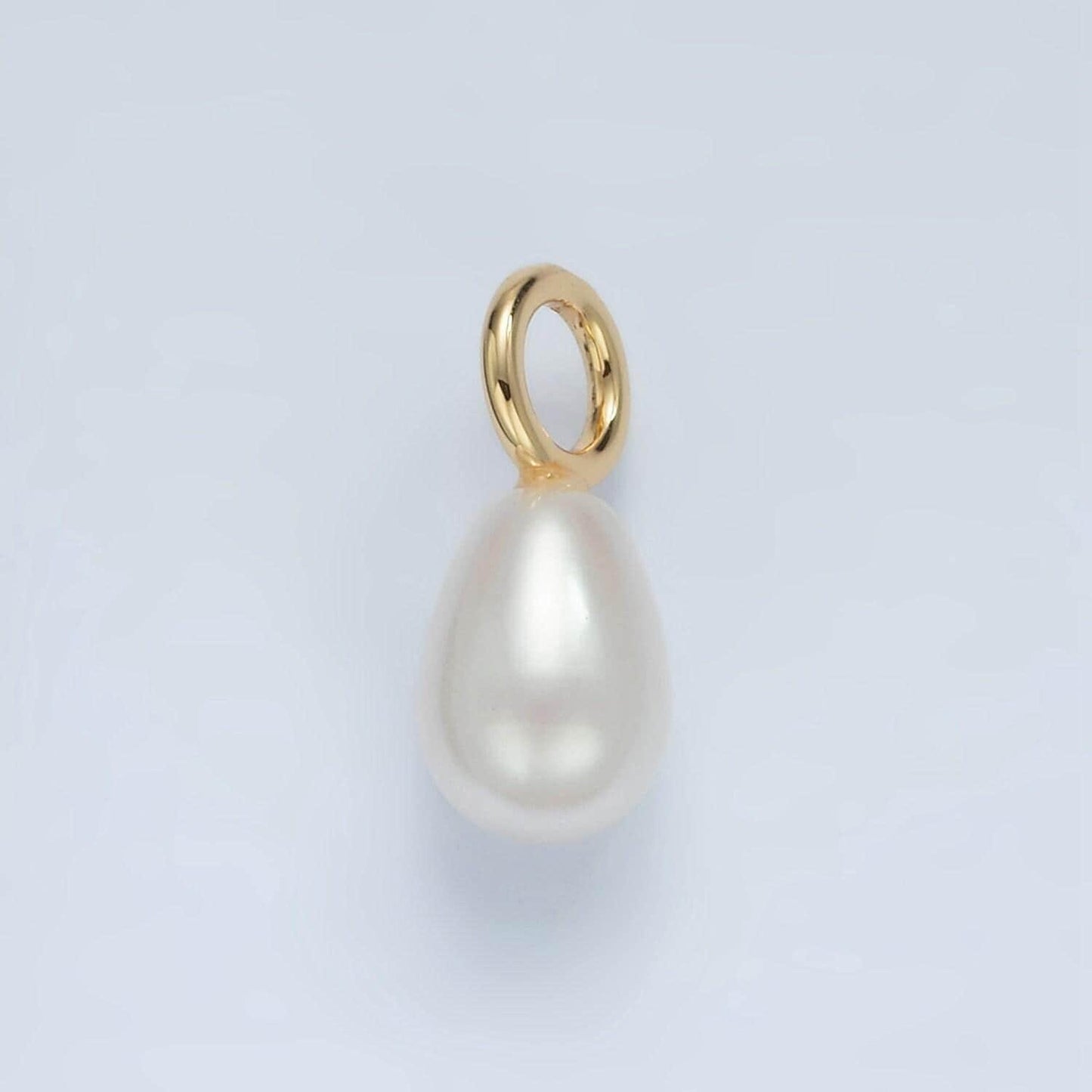 16mm freshwater pearl drop gold filled pendant | p-1867