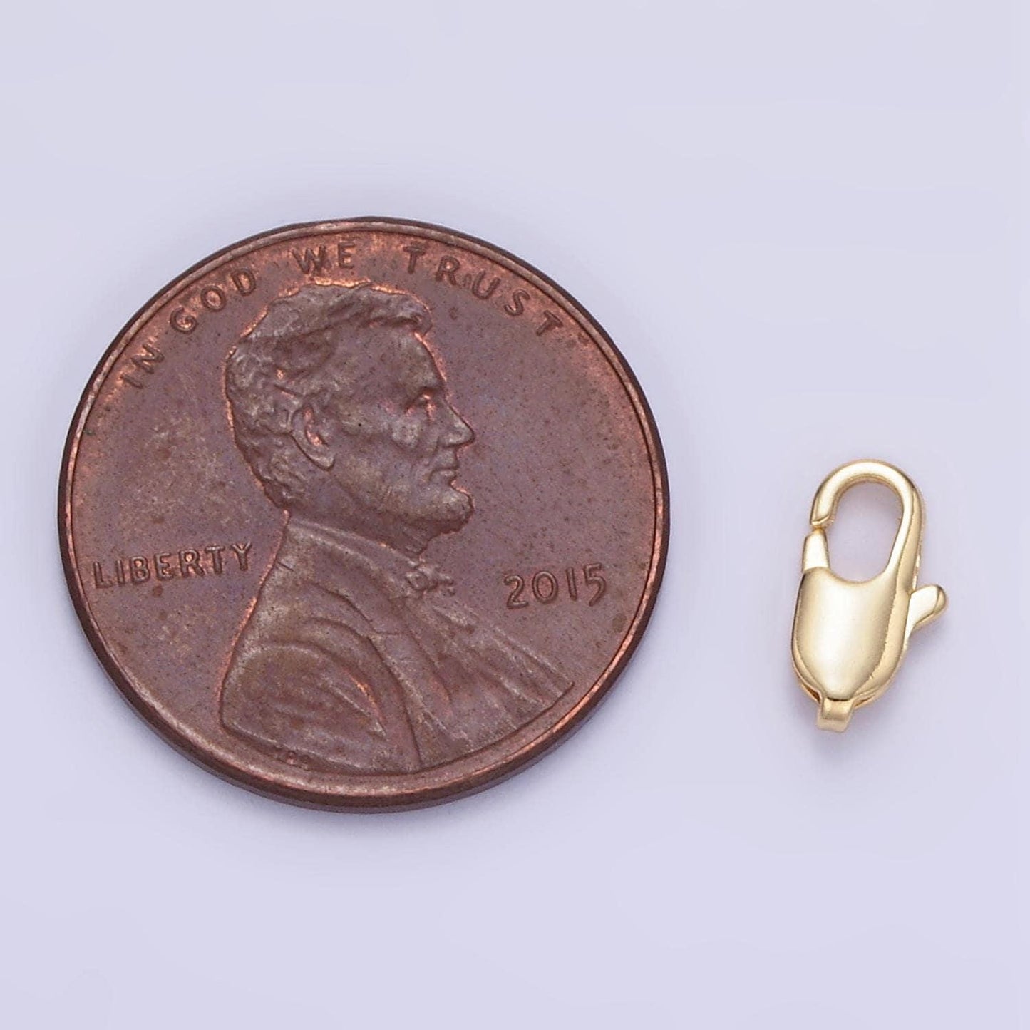 24k gold filled lobster clasps for jewelry supply in gold z869