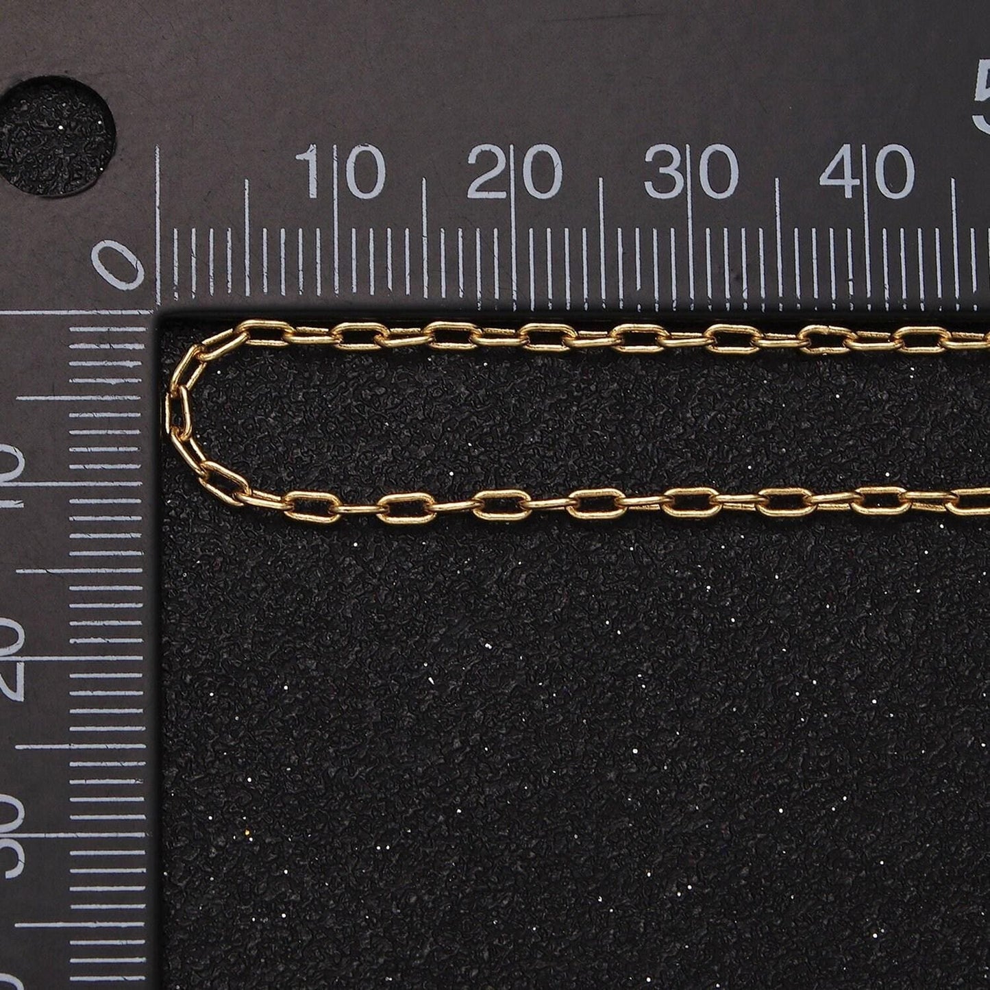 1pc 15.75'' ready to use 14k gold filled paper clip necklace chain, choker cable chain necklace pendant charm jewelry making supply wa1871