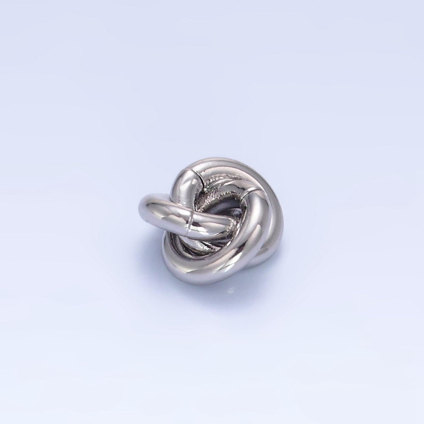 Minimalist spiral 24k gold filled bead spacer | b-561