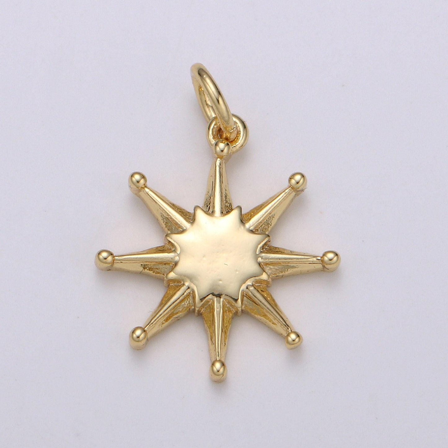 1pc star of david gold charm, jewis star pendant charm, charm,for diy jewelry, gold color, chgf-2022