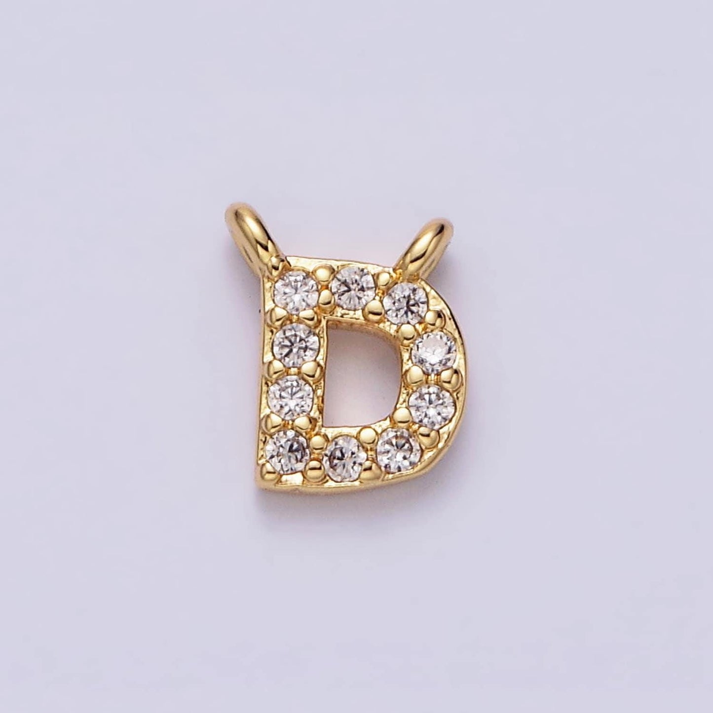 Cubic gold letter charms, personalized charm cz initial bracelet connector, mini pendant charms for necklace alphabet 9x6mm a585-a597