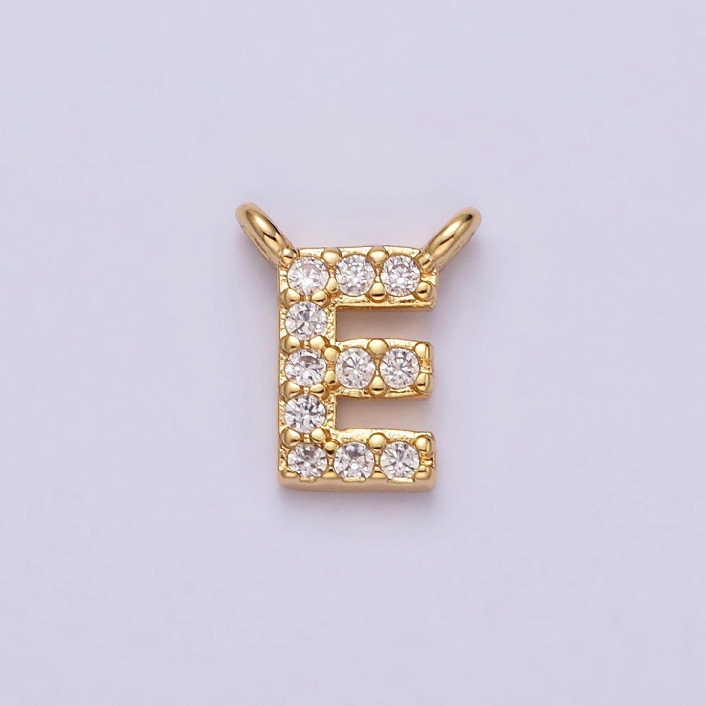 Cubic gold letter charms, personalized charm cz initial bracelet connector, mini pendant charms for necklace alphabet 9x6mm a585-a597