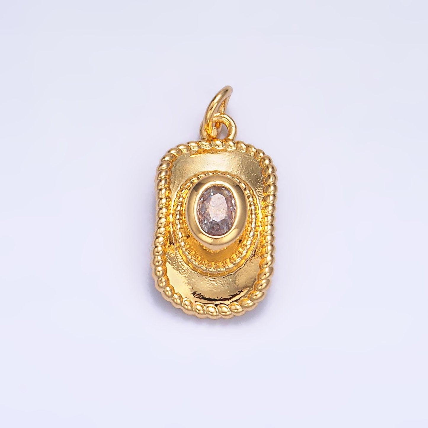 Dainty 24k Gold Filled Cowboy Hat Charm for Necklace Bracelet Supply Country Western Charm, Rodeo Cowgirl Cowboy Hat Jewelry w367