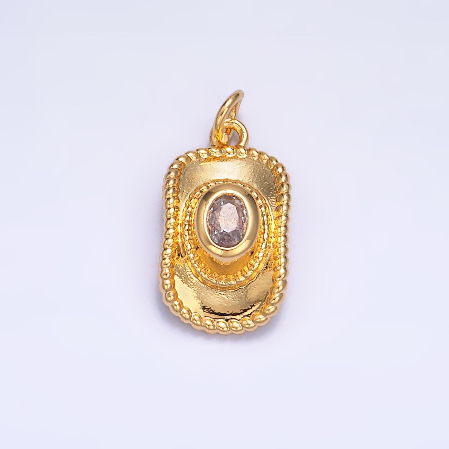 Dainty 24k Gold Filled Cowboy Hat Charm for Necklace Bracelet Supply Country Western Charm, Rodeo Cowgirl Cowboy Hat Jewelry w367
