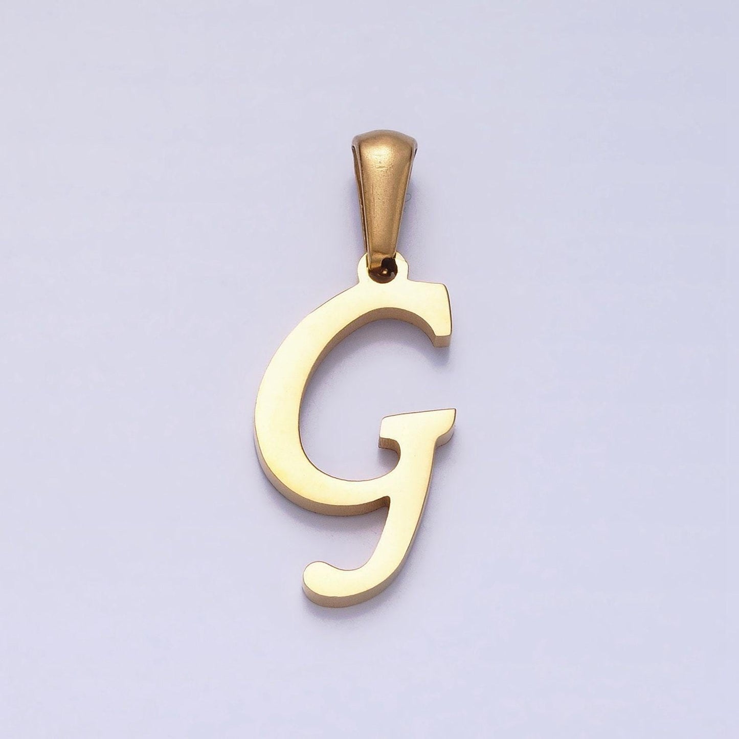 Stainless steel custom script letter charms, initial alphabet pendant diy personalized jewelry making supply a1900-a1912