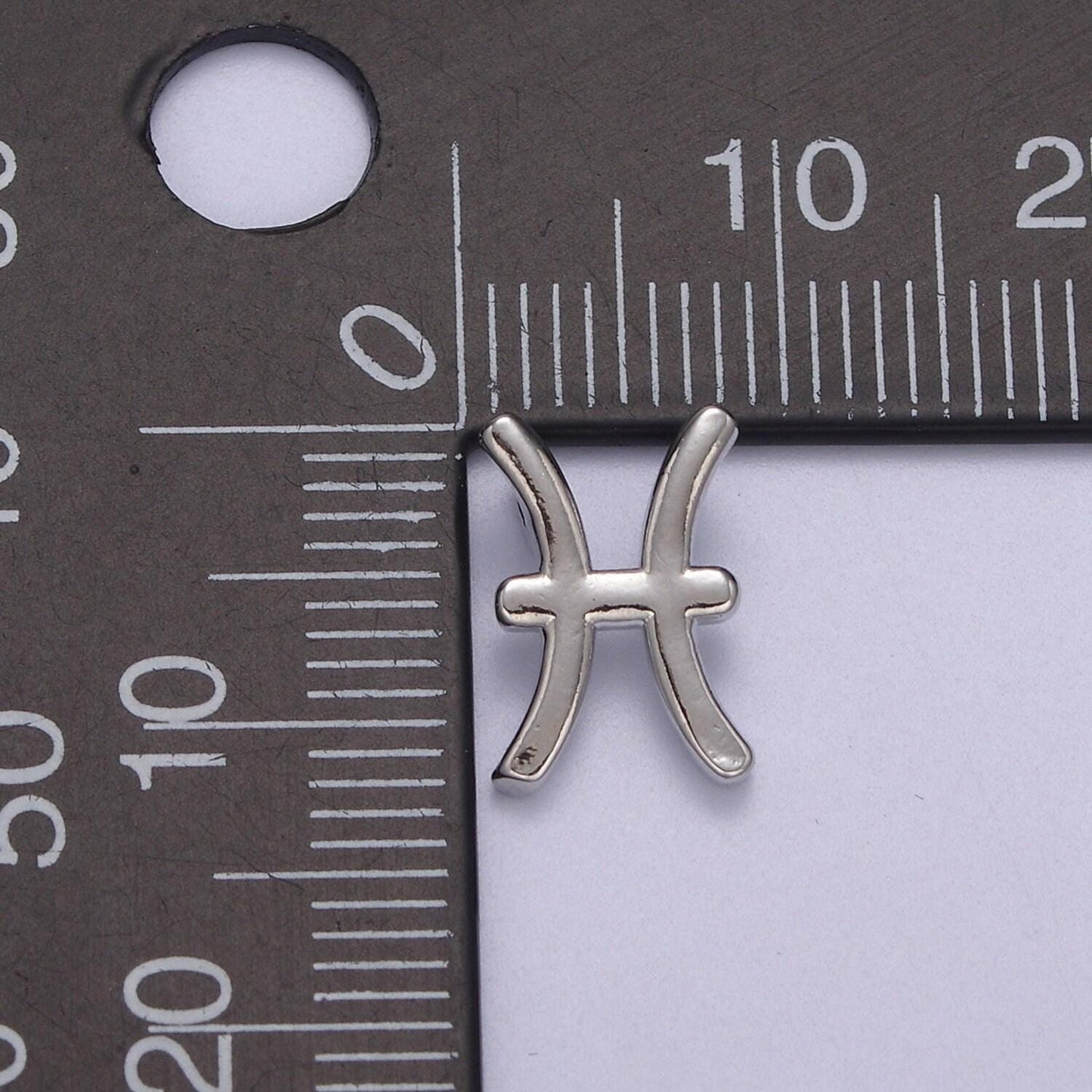 Silver zodiac constellation charm, small astrology charms, horoscope charm for bracelet necklace supply a-1881~a-1886