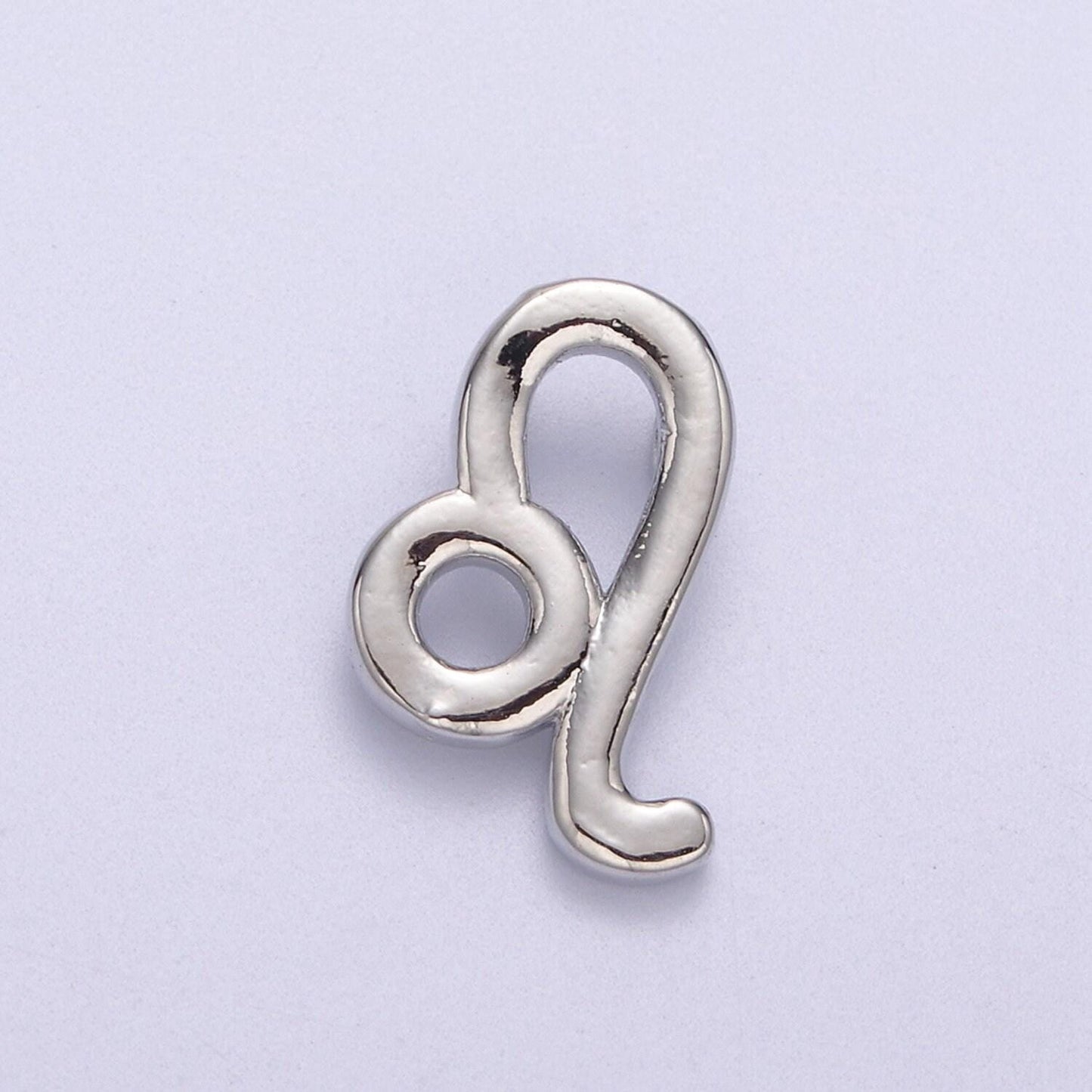 Silver zodiac constellation charm, small astrology charms, horoscope charm for bracelet necklace supply a-1881~a-1886