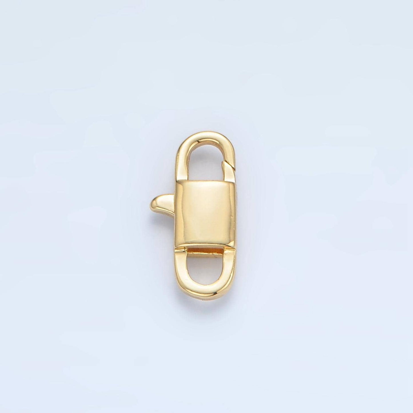 Mini gold filled lobster clasp tiny trigger clasp miami cuban curb chain for bracelet necklace jewelry making supplies z902
