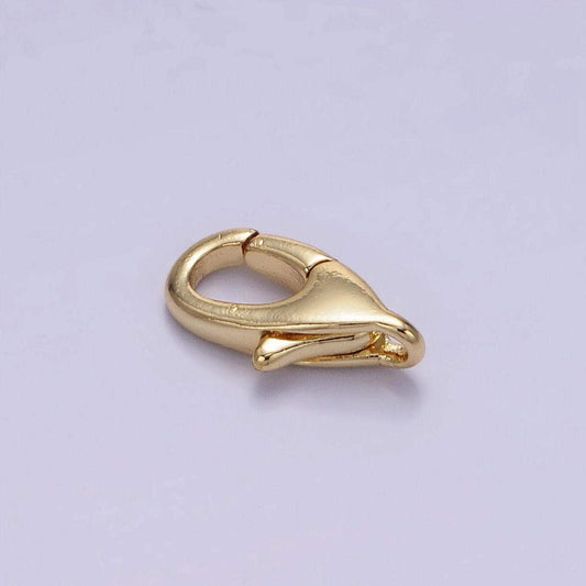 14k gold filled lobster clasps closure jump ring jewelry supply in gold z-728