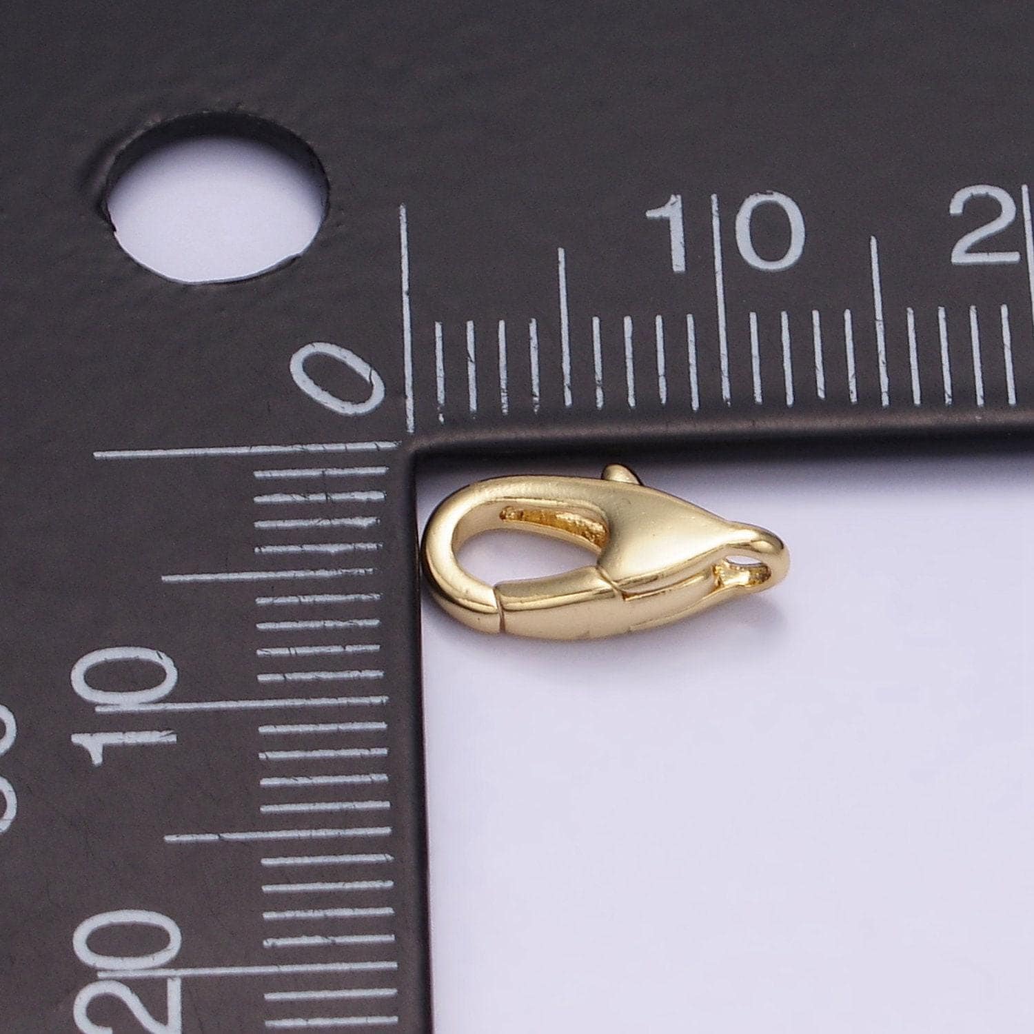 14k gold filled lobster clasps closure jump ring jewelry supply in gold z-728