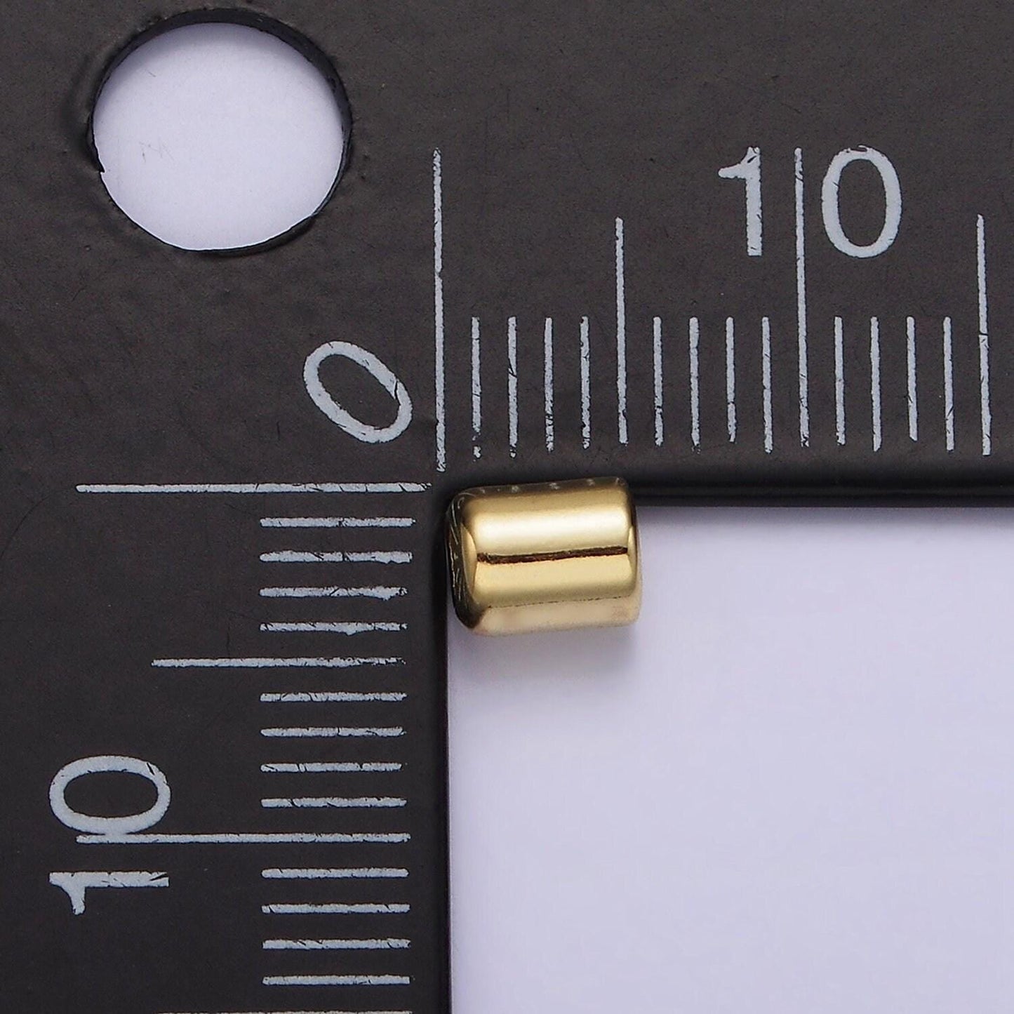 1x gold slider beads tube cylinder chain silicon stopper bolo gold beads, diy bracelets necklace for adjustable jewelry making supply z-536