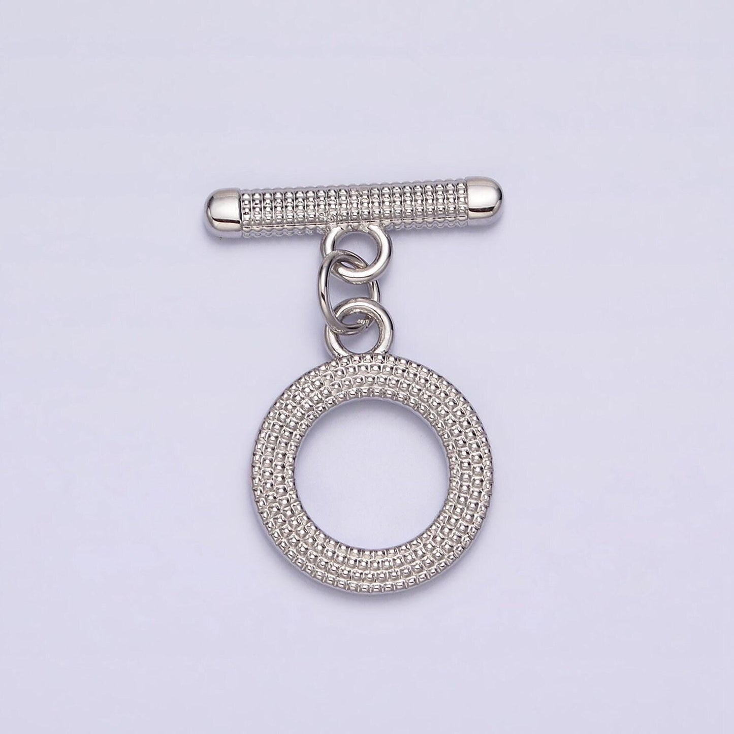 Dainty textured classic gold toggle clasps gold filled ot clasp wholesale findings silver end clasp beaded fancy clasp z437