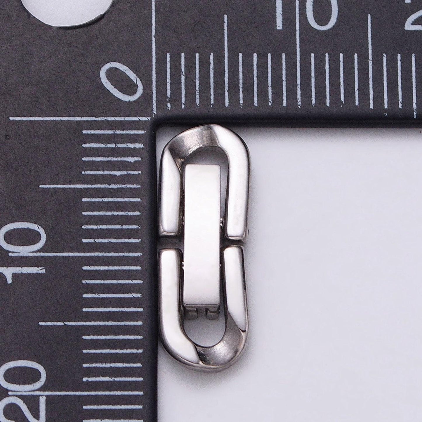 Gold fold over clasps extender clasp closure stainless steel end caps for bracelet jewelry component handmade supply z320 z321