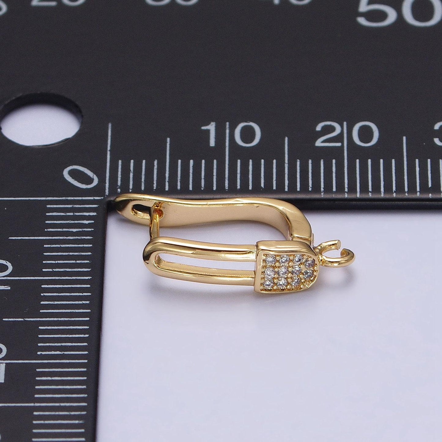 Dainty gold , silver lever back earring findings with open link for handmade jewelry component diy earring jewelry supply z286