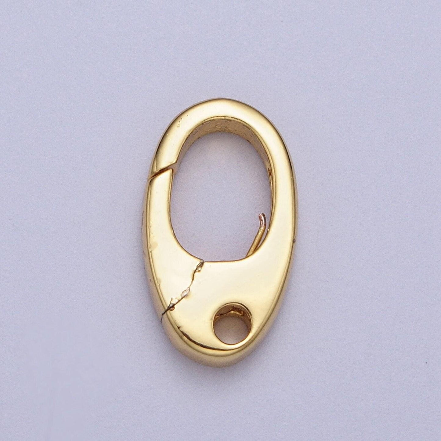 Snap hook push gate lobster clasp for fashion clips wallet purse key chain jewelry wallet chain making z-194