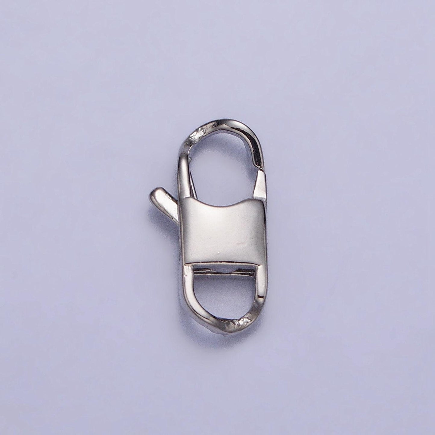 14k gold fileld small rectangular lobster clasp - unique square style for end clasp necklace bracelet component z119 z120