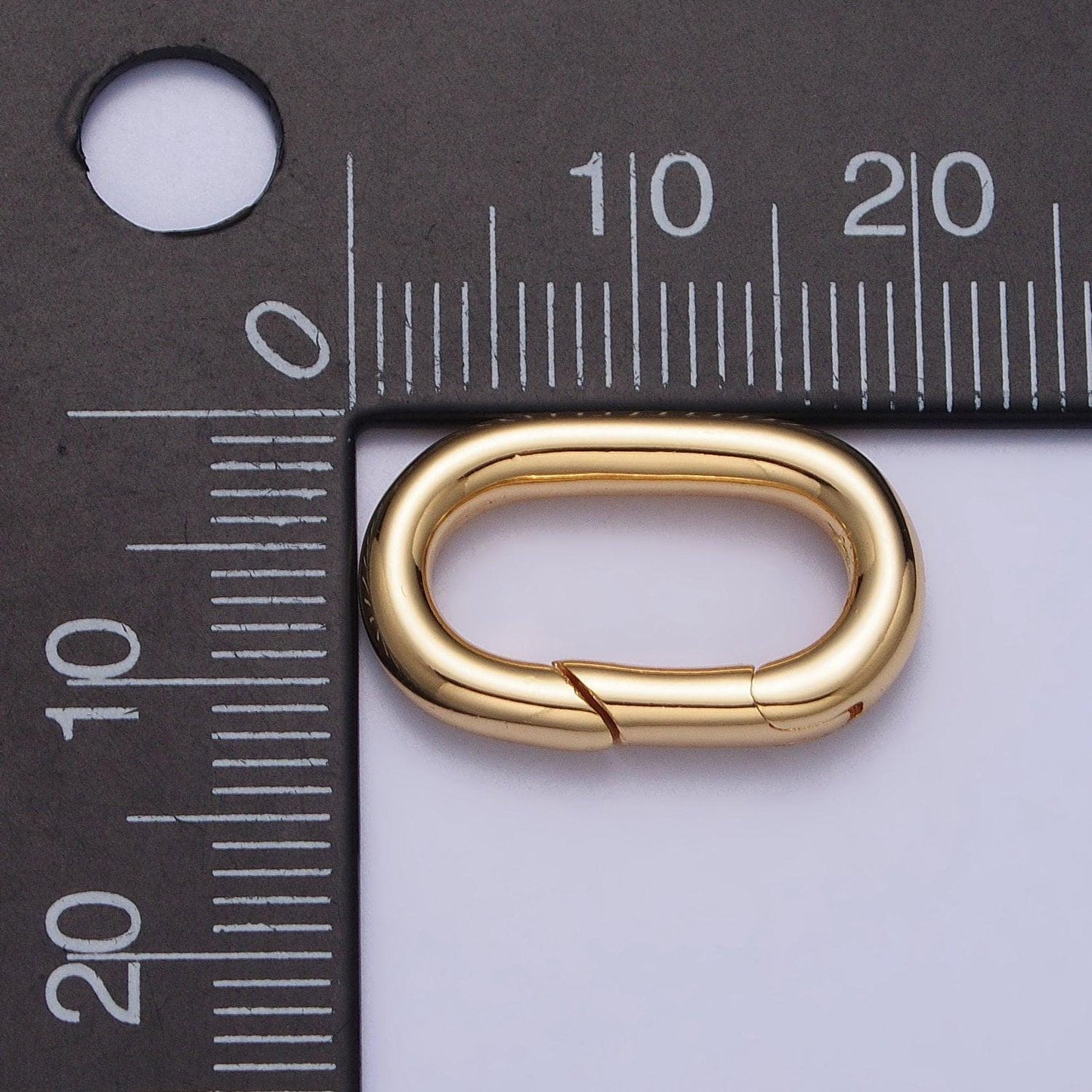 Mini gold o rings spring oval spring gate ring clasp for jewelry, purse oval push gate snap hook for charm holder jewelry making z-086