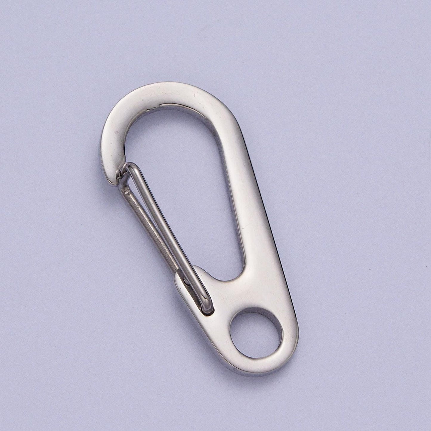 Gold snap hook push gate lobster clasp for fashion clips purse key chain jewelry wallet chain making z-025