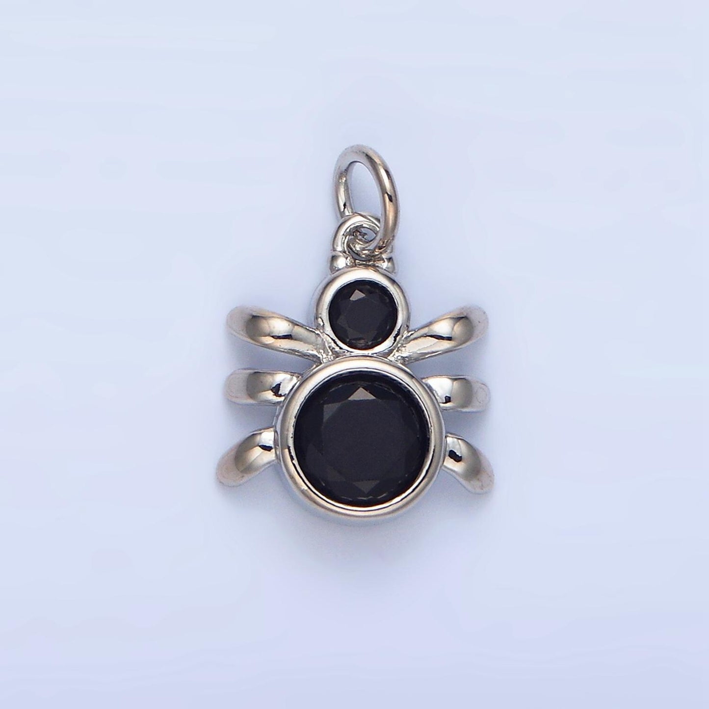 Green, black, red bed bug insect cz 24k gold filled charm | x-886 - x-901