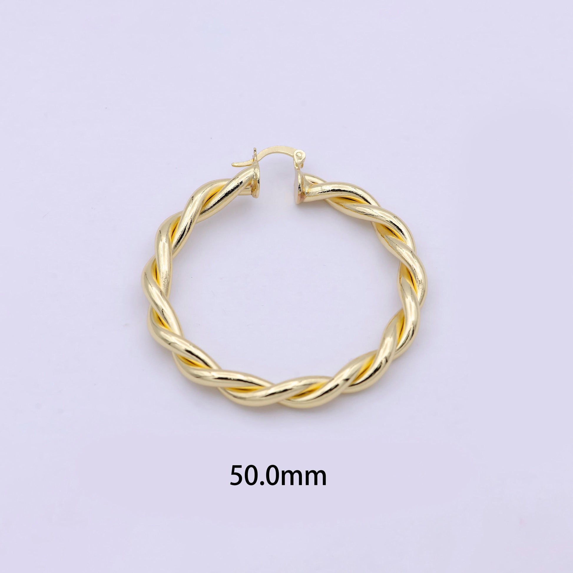 Gold circle twisted hoop, 24k gold fill hoop, twisted hoop, gold hoop earrings, dainty minimalist hoops wholesale jewelry t-335