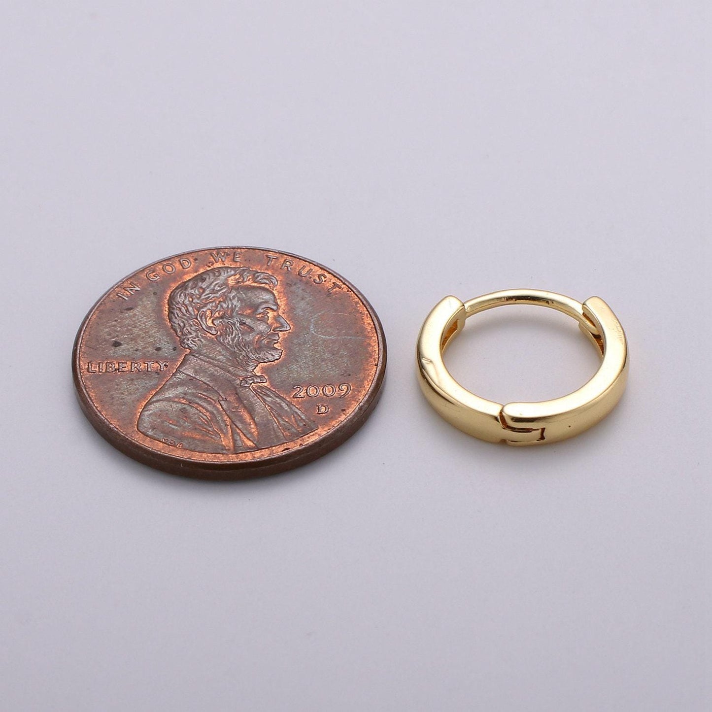 Minimalist huggie hoop earring, tiny round hoop earring minimalist cartilage huggee hoop earring 14k gold earring