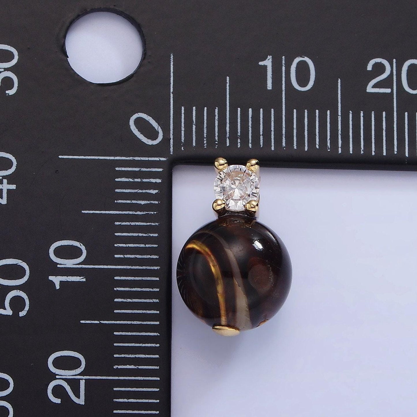 Natural black brown mother of pearl shell round beads 10mm charm high quality iridescent pearl gemstone pendant for jewelry making p1791