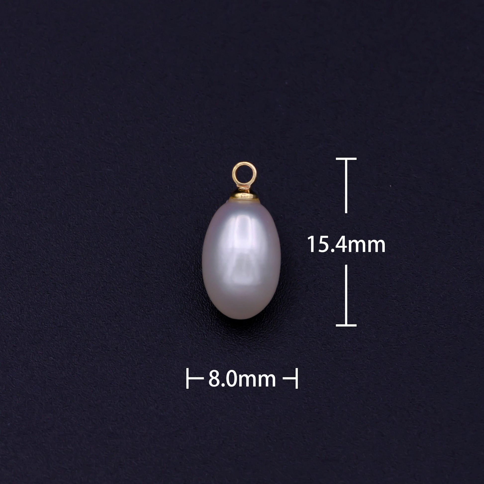 Mauve white teardrop pearl charm natural freshwater pearl necklace, mauve champagne single keshi pendant, bridesmaid jewelry gift p1763