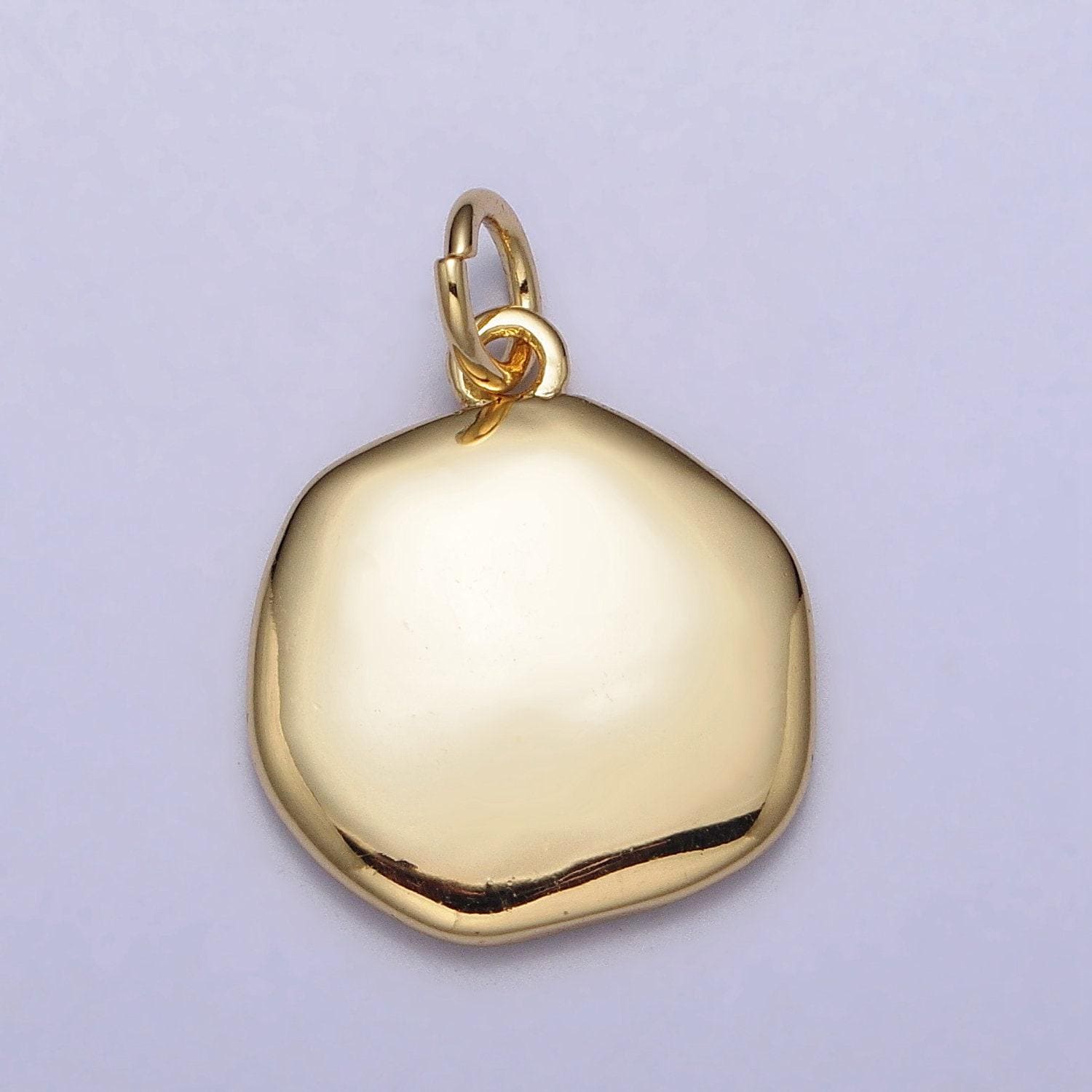 Dainty ship steering wheel pendant with white enamel finish 24k gold filled | diy jewelry charm add on necklace bracelet earring | n-745