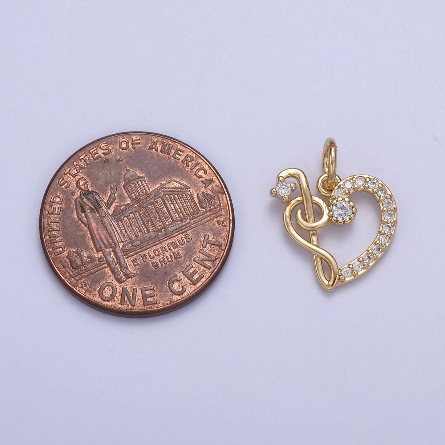 Dainty micro pave heart with ornament charm, love inspired tiny heart ornament gold filled charm for diy earring bracelet necklace supply