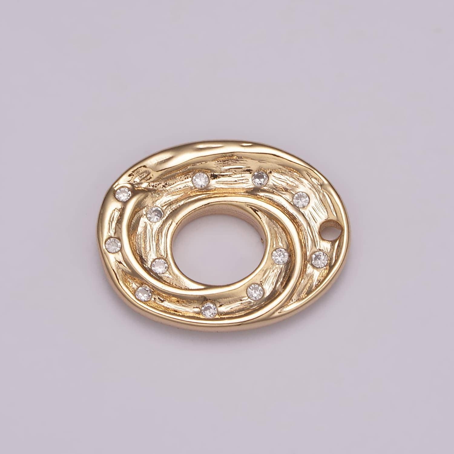 Mini galaxy space charm 18k gold filled celestial star charm