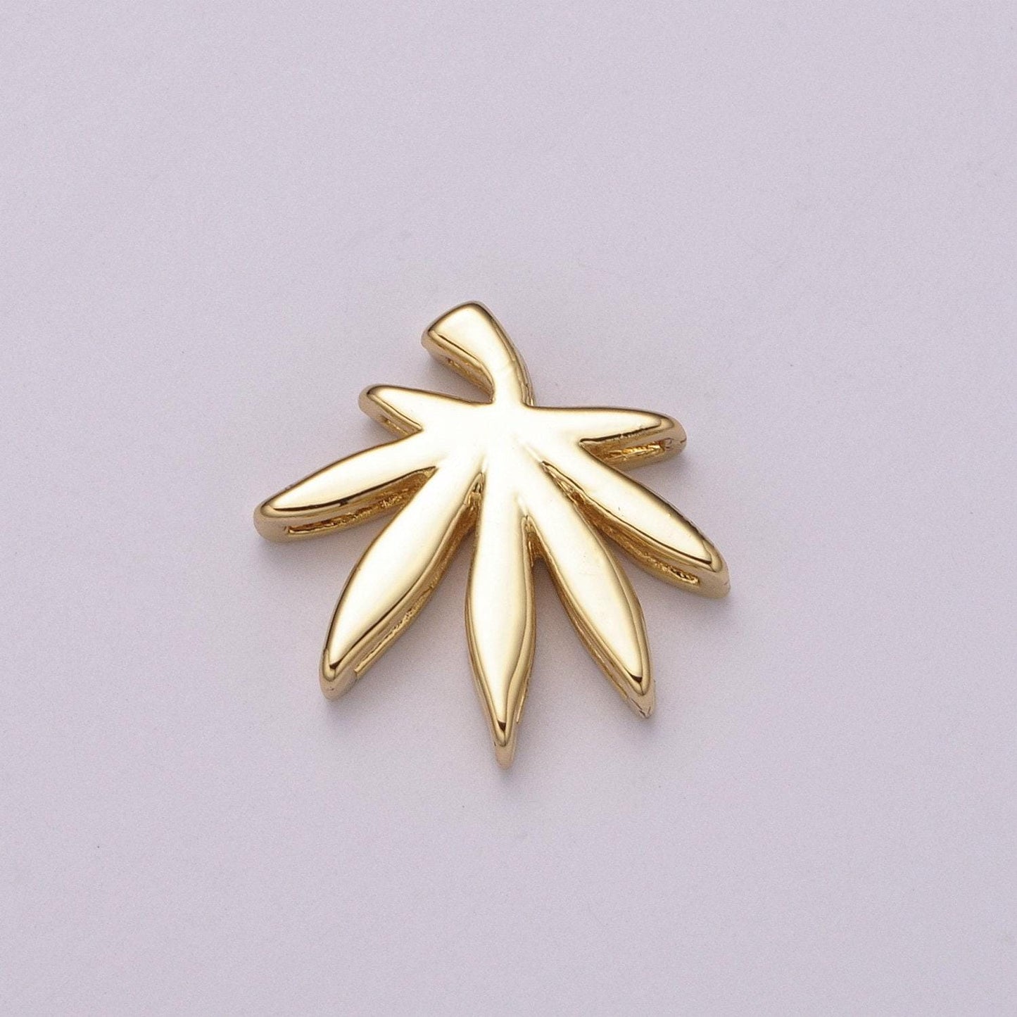 Small cannabis leaf charm, small pot leaf bead spacer small marijuana leaf charm pendant, weed leaf necklace bracelet pendant