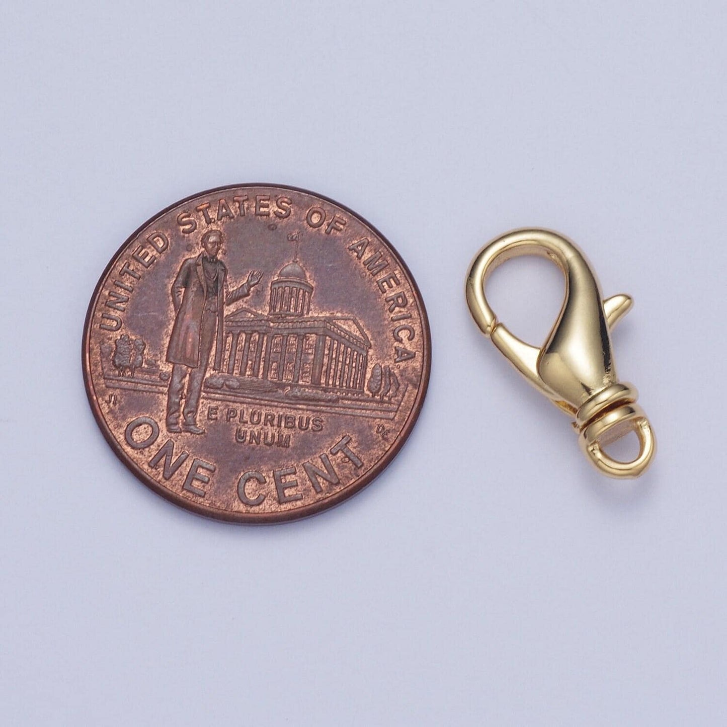 14k gold Filled lobster clasps, 15.8mmx7.2mm gold lobster clasps for jewelry-making component | l-914