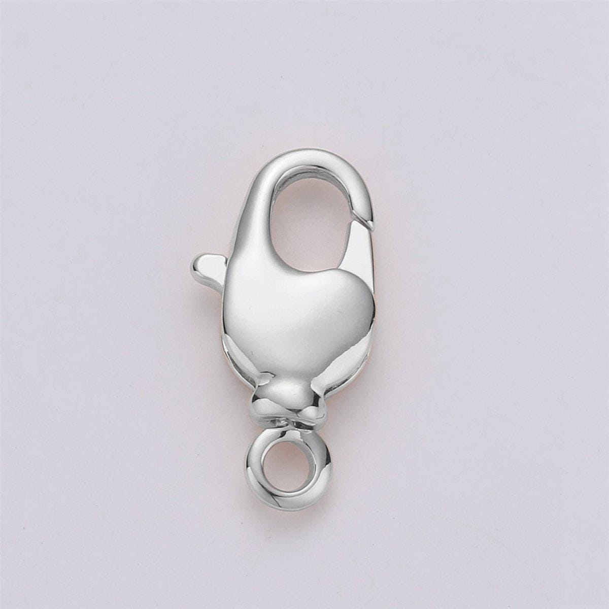 1pc wholesale lobster clasp 17.5 x 9mm, 14.8 x 7.5mm gold,lobster claw with jump ring for jewelry necklace bracelet anklet making,l-82, k342