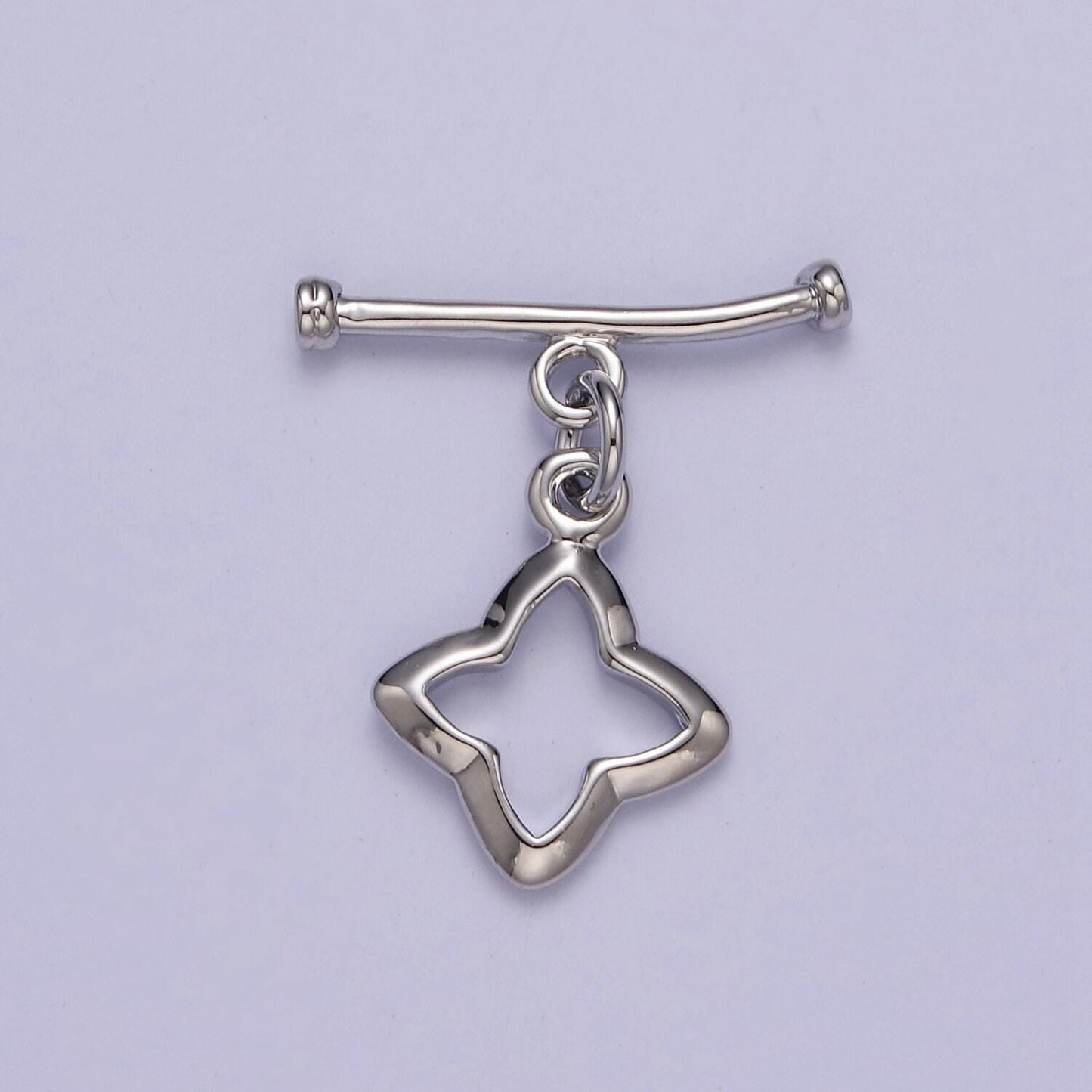 24k gold filled star toggle clasp, jewelry clasp ot clasp findings l-696