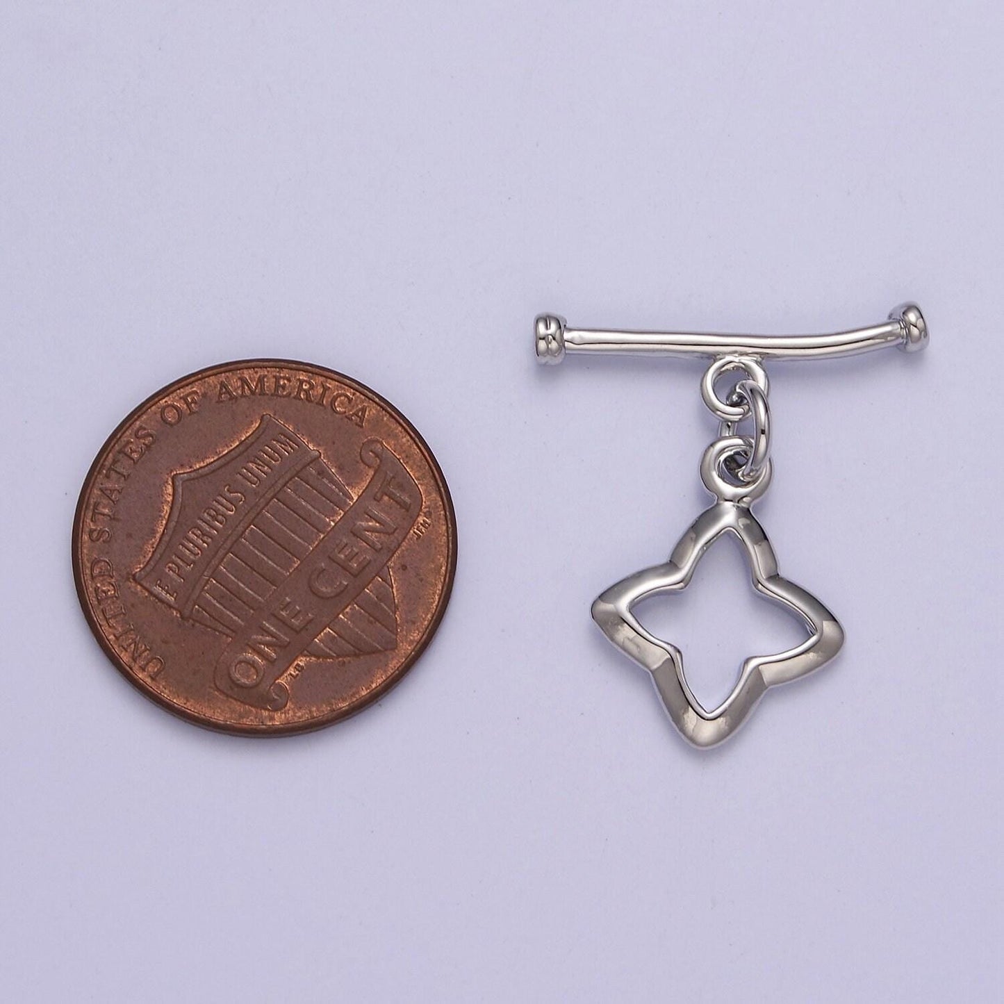 24k gold filled star toggle clasp, jewelry clasp ot clasp findings l-696