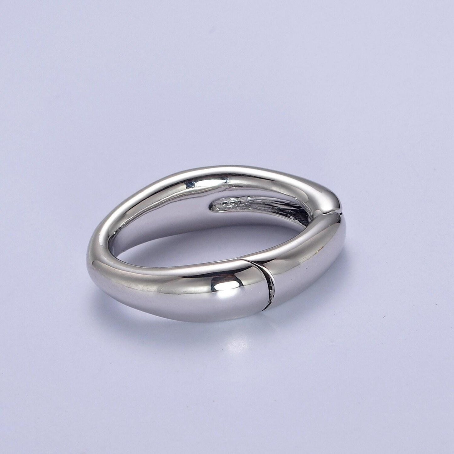 18k gold filled oval spring clasp,spring carabiner clasp,gold oval clasp,dainty minimalist clasp for jewelry making making l-666 l-667