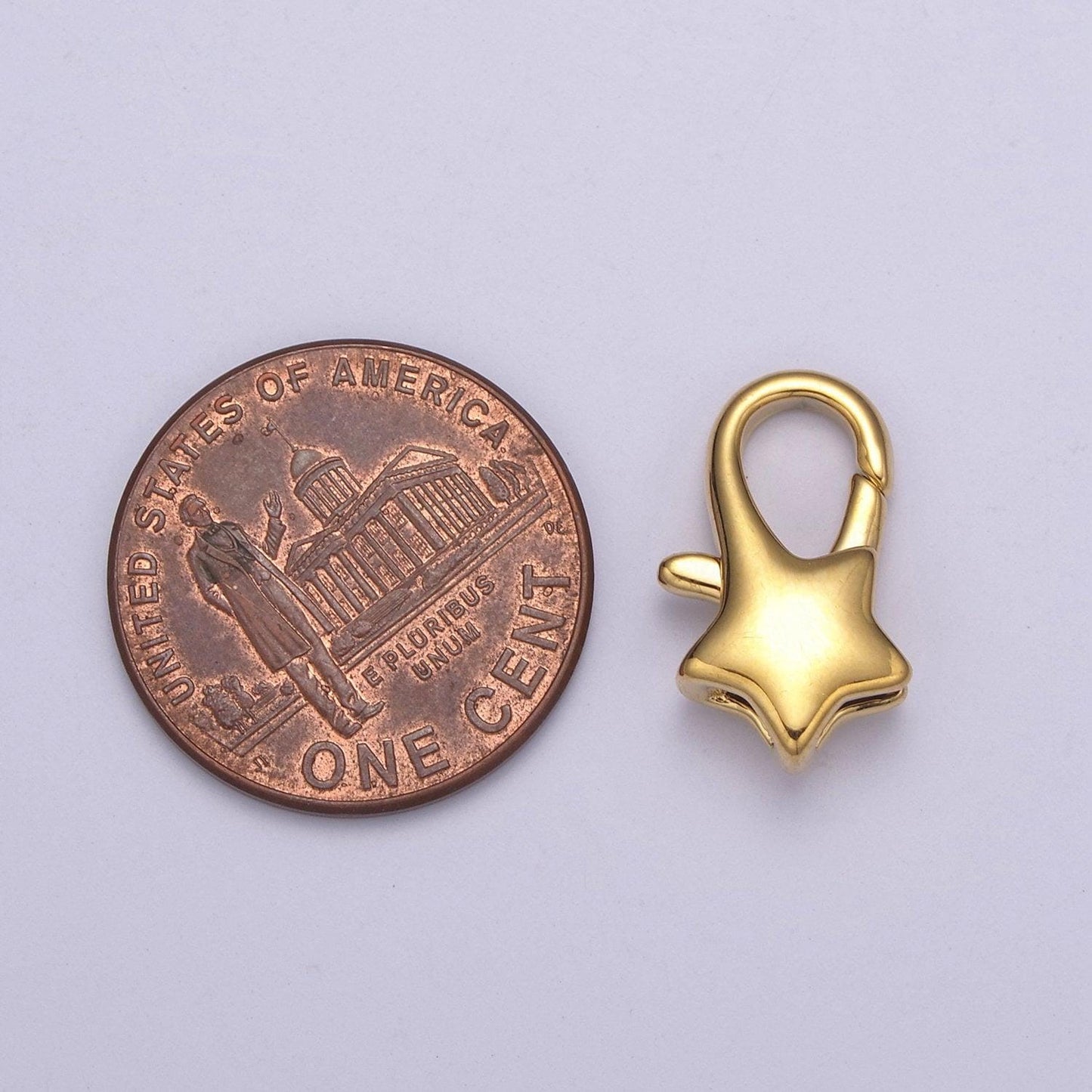 Gold filled star lobster clasp tiny star trigger clasp – celestial lobster claw for jewelry making supplies l-582 / l-590 / l-652 - l-655