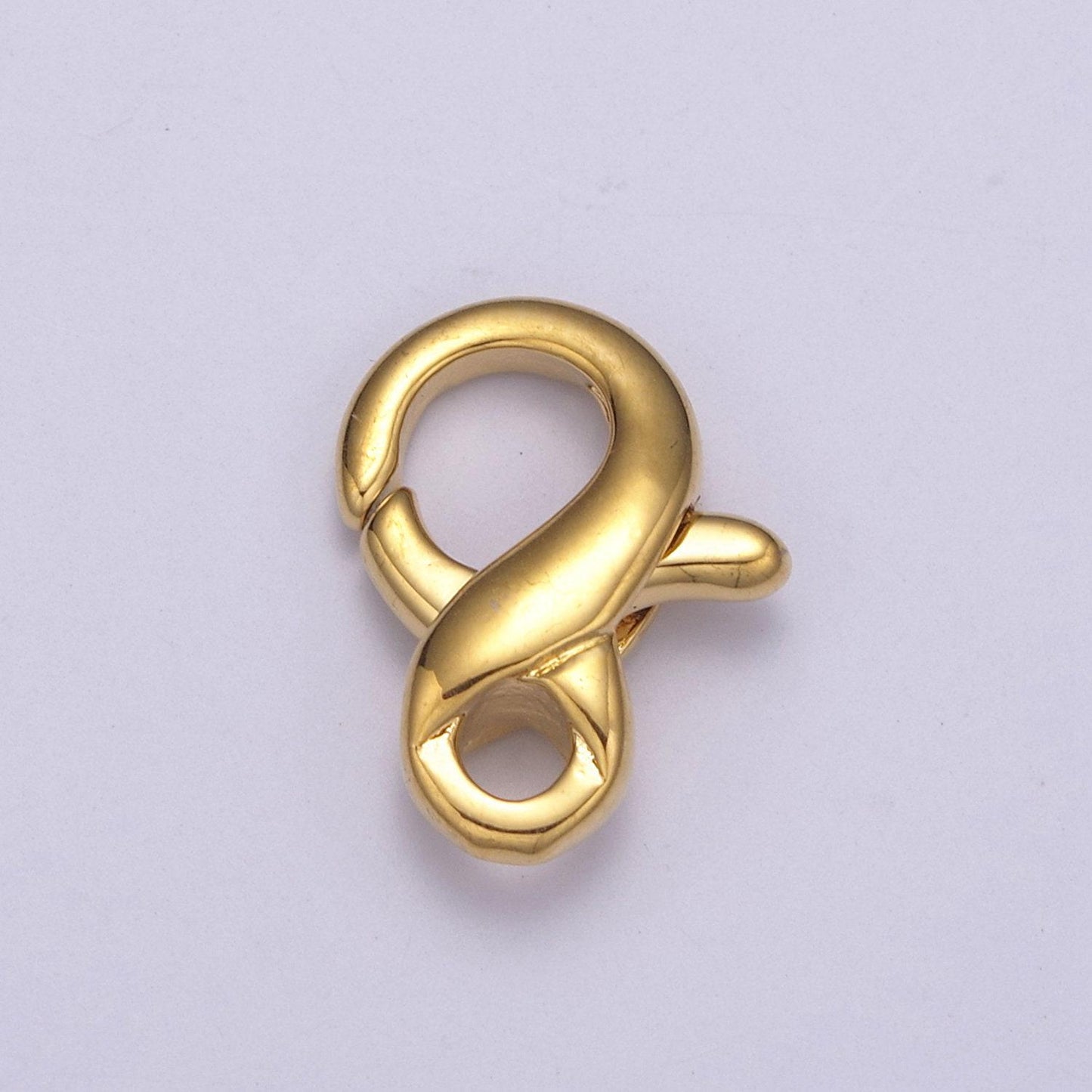 Gold / silver lobster claw clasp diy jewelry supply l-586 / l-587