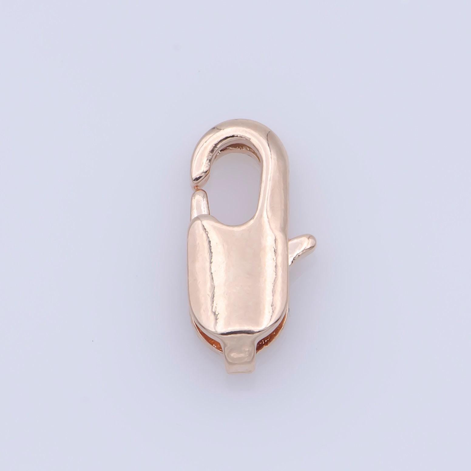 Gold / silver/ black / rose gold lobster clasp 10mm x 5mm supplies kit for jewelry making necklace bracelet anklet | l-483 - l-486
