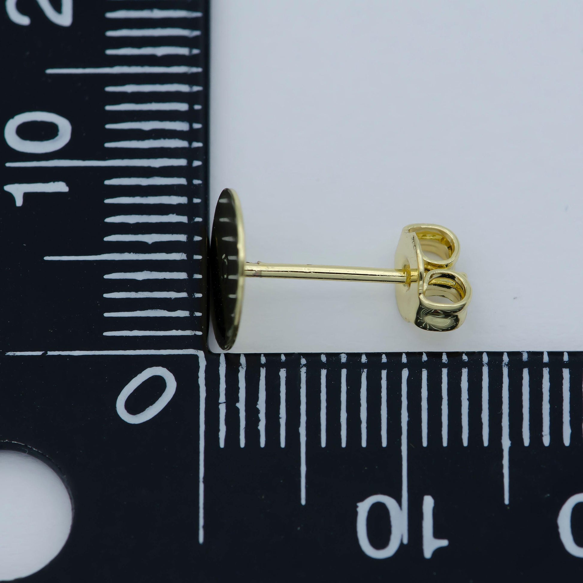 6mm, 8mm,10mm round gold earrings •gold stud earrings •circle stud round tack disc •14k gold filled geo round earrings post stud, l-391 -393