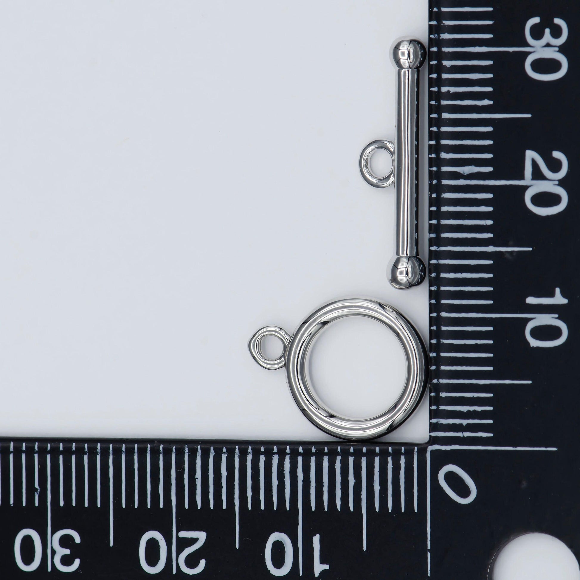 Simple minimalist gold filled toggle clasp for diy jewelry making for necklace bracelet anklet - l-316 l-317