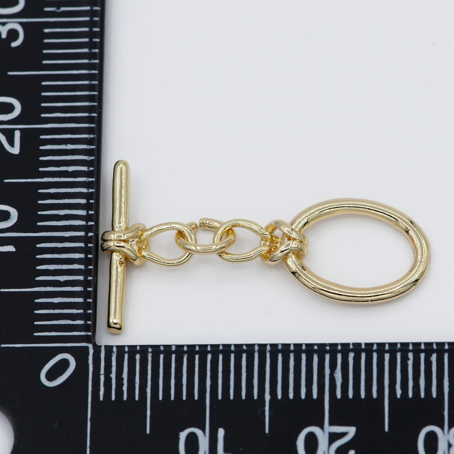 Gold oval toggle clasp diy jewelry making for necklace bracelet ot clasp finding- l309