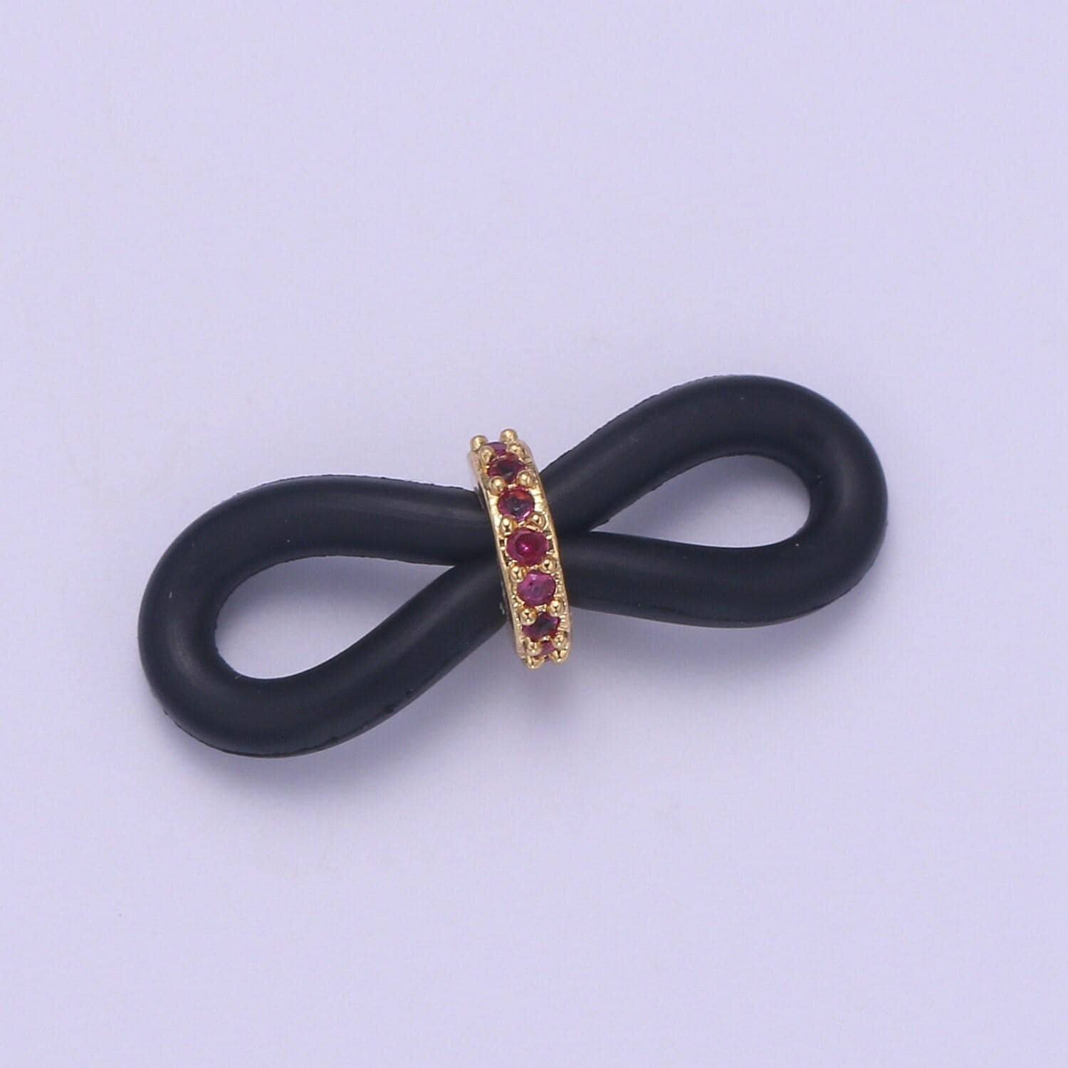 Rubber parts with adjustable Cz Beads for Glasses Charm Trend Sunglasses Eyeglasses Charm Supply Jewelry Making
