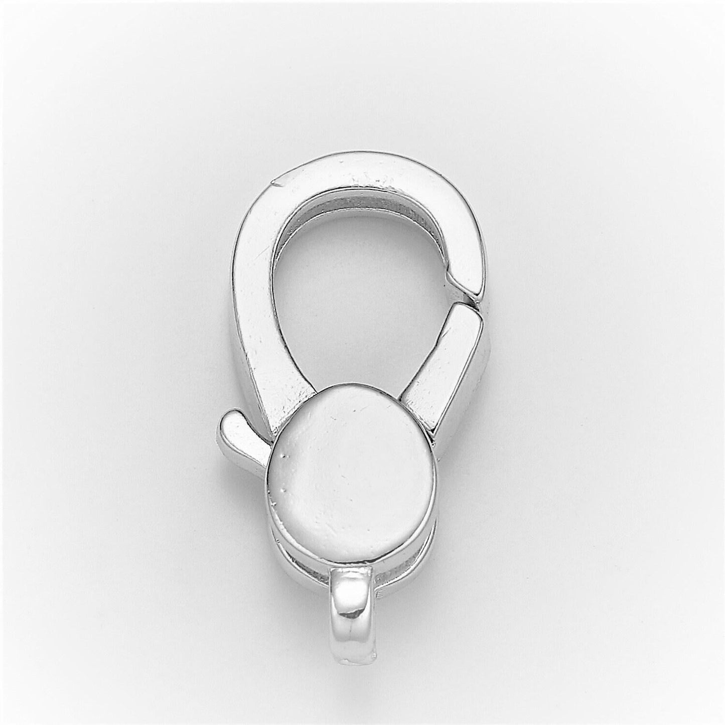 1pc wholesale lobster clasp 24k gold , oval lobster claw for jewelry making, size option 19.4mmx10.7mm, supp-1112