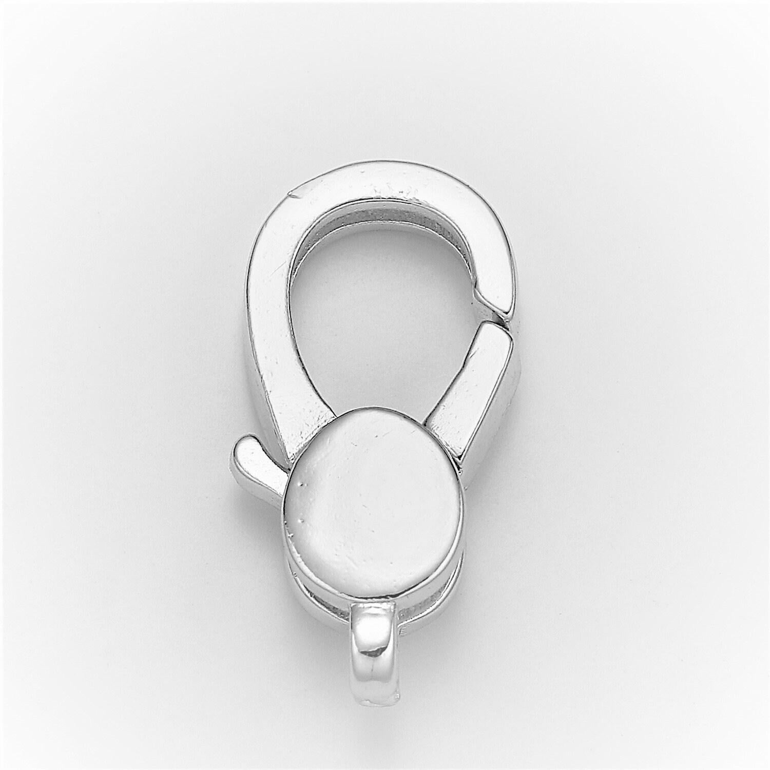 1pc wholesale lobster clasp 24k gold , oval lobster claw for jewelry making, size option 19.4mmx10.7mm, supp-1112