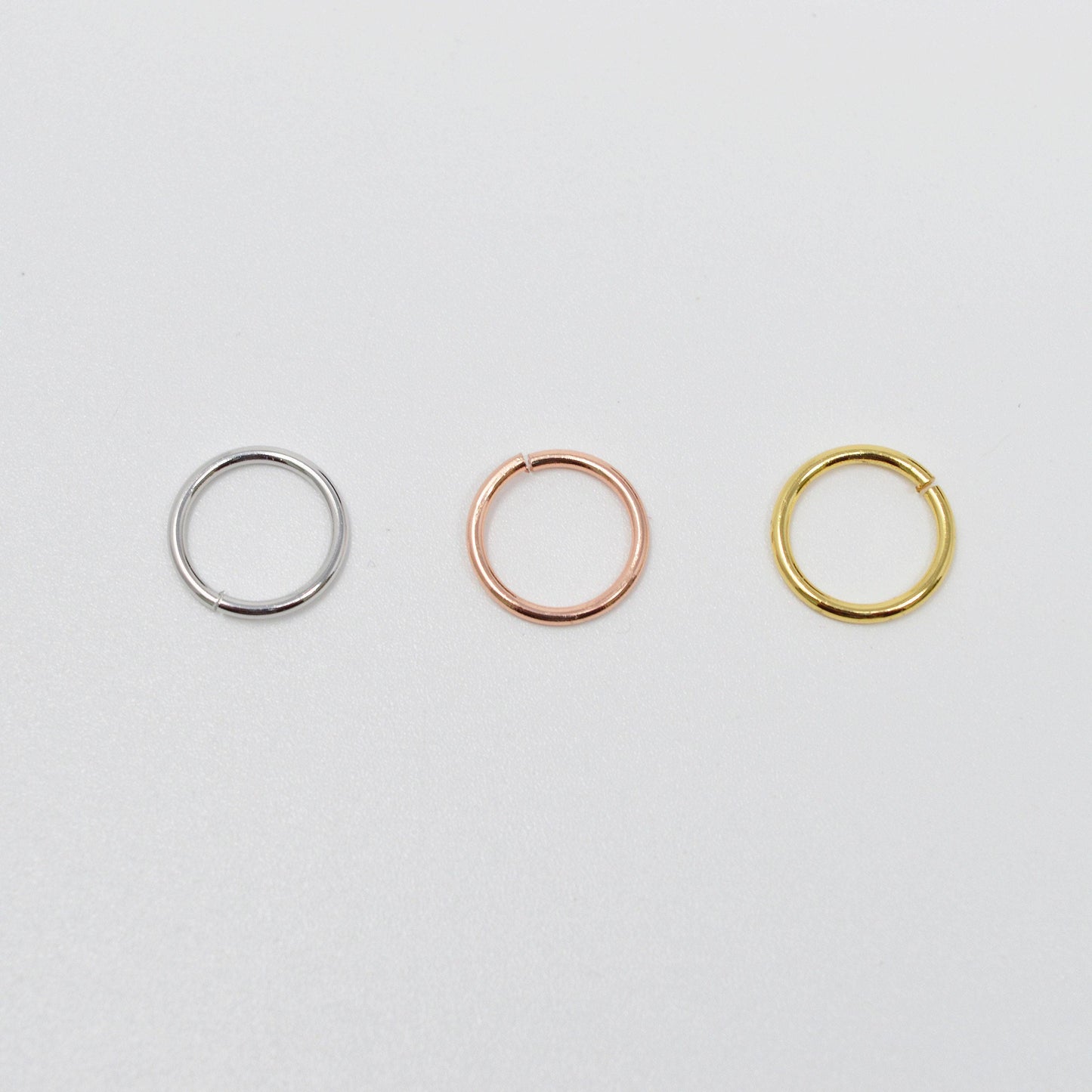 Satin gold 1mmx8mm(18 gauge) 10 gr jump ring,gold connector silver rose gold open jump rings jewelry making supplies supp-1091-1093