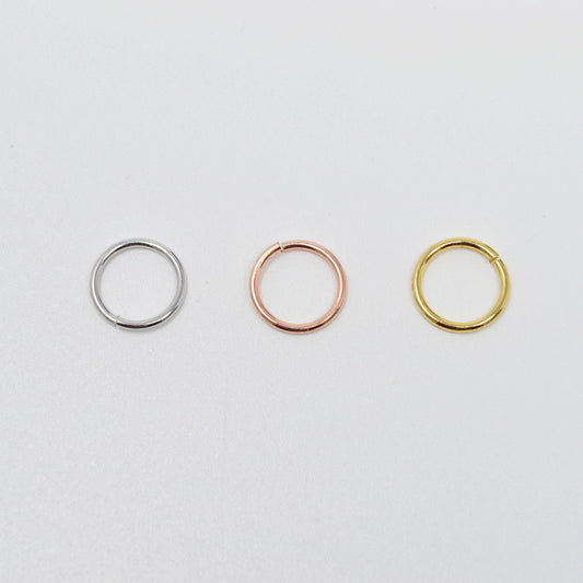 Satin gold 1mmx8mm(18 gauge) 10 gr jump ring,gold connector silver rose gold open jump rings jewelry making supplies supp-1091-1093
