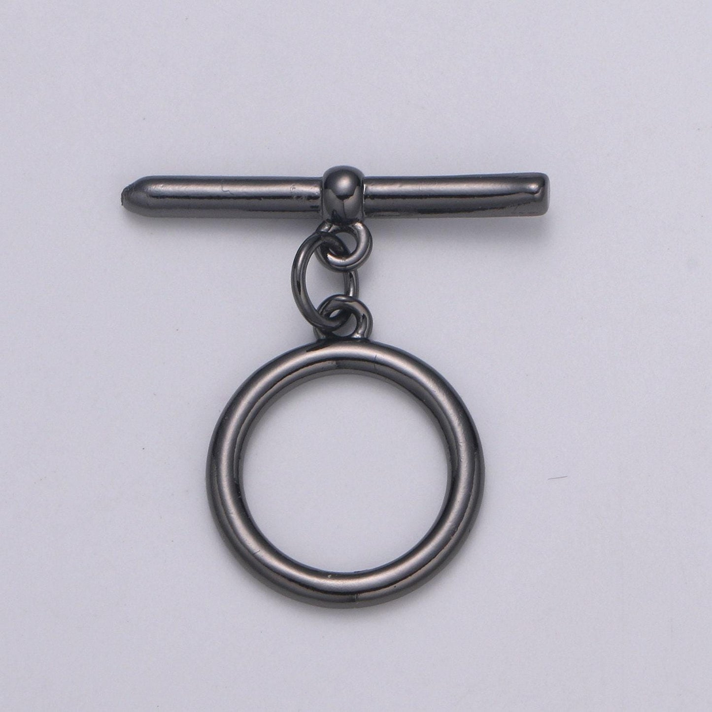 1x 24k gold toggle clasp with jump ring chose color-gold, rose gold black, silver ot clasp for jewelry making supply supp-1076, 1077,