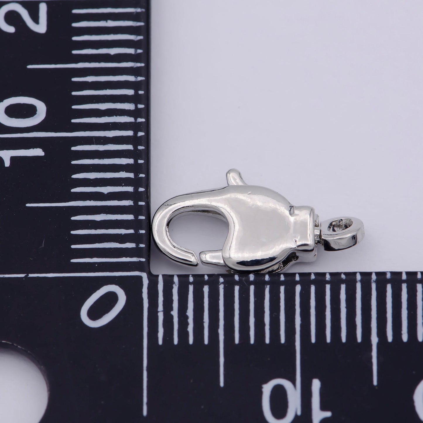 1pc wholesale lobster clasp gold / silver lobster claw for jewelry necklace bracelet anklet making, size 14mmx7mm